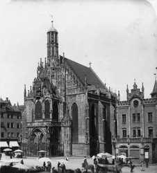 The Frauenkirche, Nuremberg, Bavaria, Germany, c1900