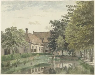 View of the Watergoor country estate near Nijkerk