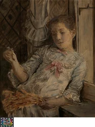 Portrait of Lucy Baldouf, The Artist’s Stepdaughter