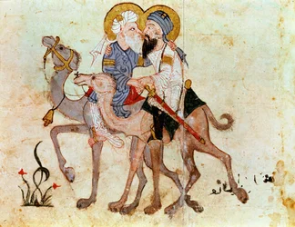 Farewells of Abou Zayd and Al Harith Before the Return to Mecca