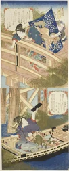 Huang Shigong and Zhang Liang, from A Set of Two on the States of Han and Chu