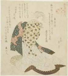 Dongfang Shuo, from the series "Lives of Taoist Immortals Parodied by Courtesans"