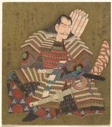 Taira no Tadanori, from the series Six Immortal Samurai Poets