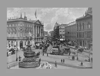 Piccadilly Circus, London, c. 1900