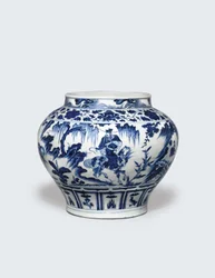 White and Blue Guan, mid 14th century