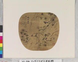 Chrysanthemum And Pomegranate