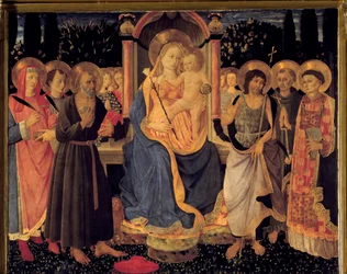 The Altarpiece of Saint Jerome The Virgin and Child