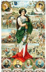 Allegory of Italy Turrita, 1911