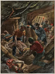 Accident in a Mine