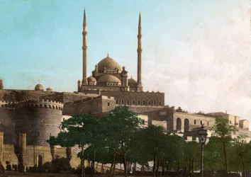 Cairo, the Citadel of Saladin, circa 1920 (photo)