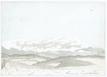 Cloud Study by Luke Howard, c 1808-1811
