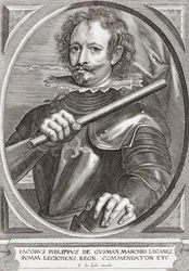 Diego Mexía Felipez de Guzmán y Dávila. Portrait.