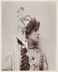 Edwardian Portrait, Woman in Exotic Costume