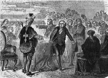 French Revolution: Mirabeau in front of Dreux-Brèze, June 23