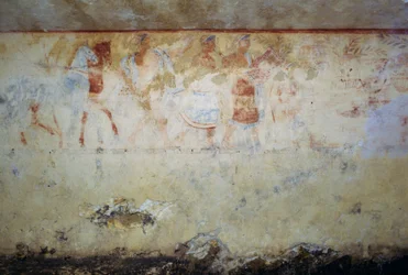 Funeral Procession with Dancers and Musicians