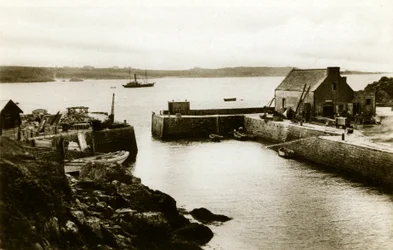 Isle of Ouessant: The Port of Lampaul at High Tide
