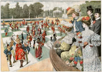 Life Size Chess Game