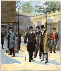 Nationalist deputies at the National Assembly, Paris