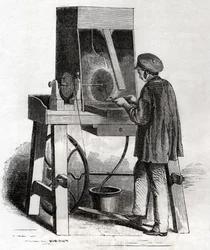 Worker in Silversmithery