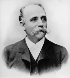 Portrait of Bartolomeo Emilio Camillo Golgi, Italian scientist and physician, Nobel Prize in Medicine in 1906