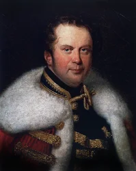 Portrait of Franz Brunsvik, Slovakian cellist and director of the municipal theatre in Budapest