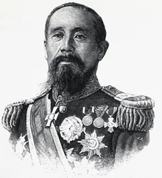 Portrait of Ito Hirobumi, Japanese politician