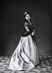 Portrait of Woman with Shawl