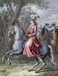 Princess Wilhelmina of Prussia, Princess of Orange. Portrait.