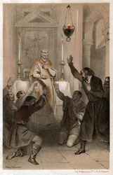 Saint Ignatius of Loyola (Lithograph)
