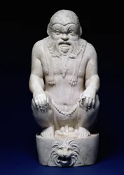 The Egyptian God Bes, from a fountain, Roman, c.130 AD