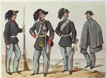 Uniforms - Italian Risorgimento, end of 19th century