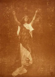 Woman with a vase, c 1906