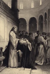 Christ Heals the Infirm Woman