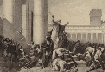 Jesus Driving the Money-Changers Out of the Temple