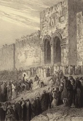Jesus Entering Jerusalem