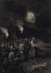 Judas Betraying Jesus