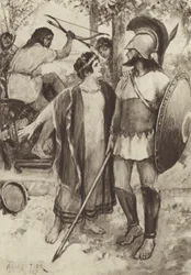 A Scene at an Etruscan Feast