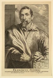 Portrait of Frans Snyders, from the Icones Principum Virorum