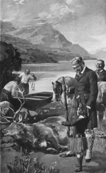 The Prince of Wales as a Young Highlander