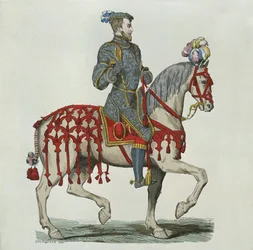 Henri II as Captain of the Household Cavalry
