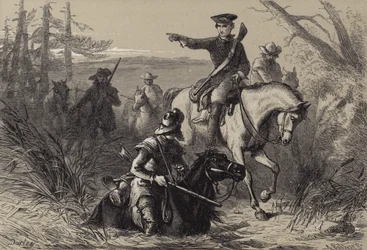 Major Washington on His Mission to the French Commander