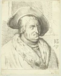 Fantasy Portrait of an Old Man with a Hat