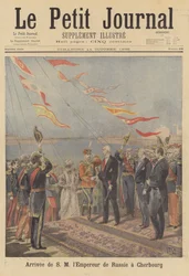 Arrival of Tsar Nicholas II of Russia at Cherbourg