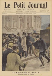Emile Zola at the Palais de Justice