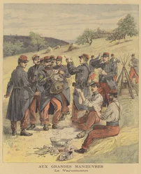 French Military Manoeuvres