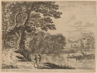 Two Travelers and a Peddler