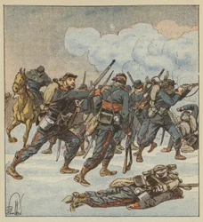 Sergeant Ramus of the Isere Mobiles at the Battle of December 7