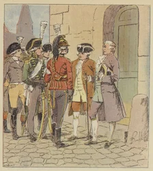 We were thousands of all arms, all uniforms, all ranks