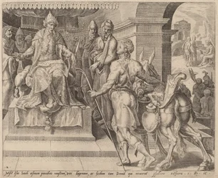 David Bringing Presents from His Father to Saul