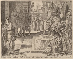 David before Saul